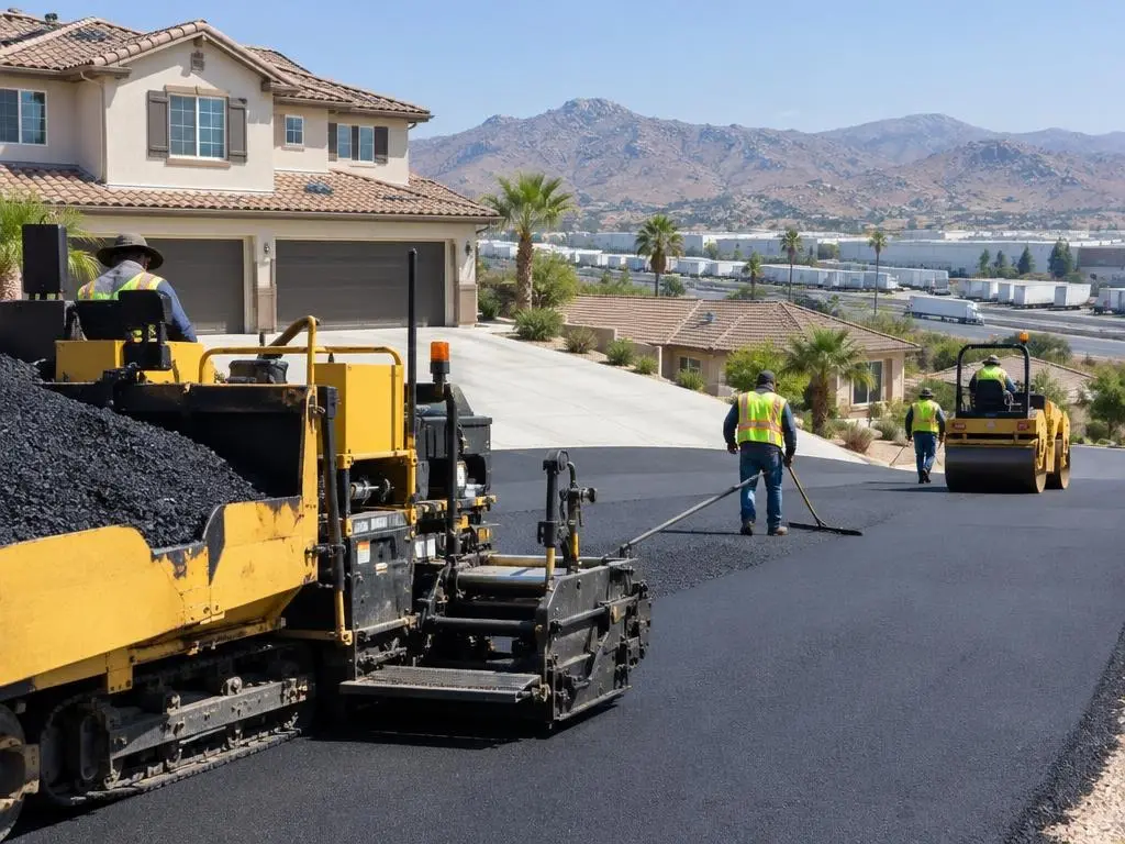 Asphalt Driveway Installation in Perris, CA