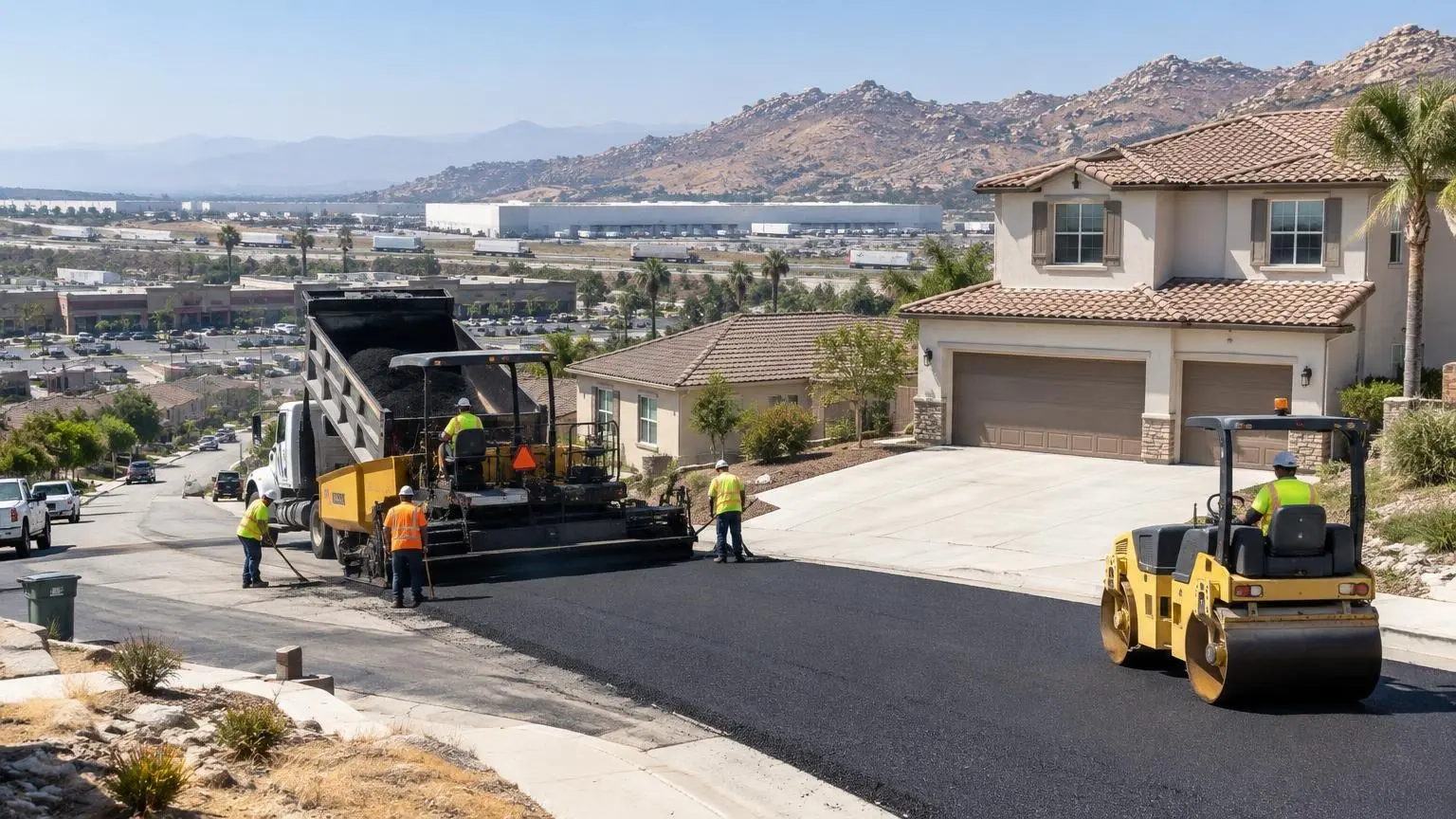 Asphalt Paving in Perris, CA